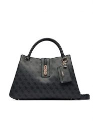 Guess Torebka Yvonne Logo HWSG23 78220 Szary ciemny. Szare torebki do ręki damskie Guess, z aplikacjami, ze skóry, bez dodatków. Za 674.99 zł.