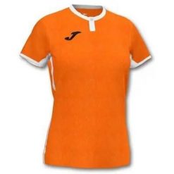 Koszulka do piłki nożnej damska Joma Toletum II. Białe t-shirty damskie Joma, l, bez wzorów, sportowe, bez kołnierzyka. Za 132.50 zł.