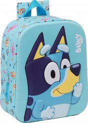 Safta Plecak przedszkolny dla chłopca dla dziewczynki Bluey 3D. Torby i plecaki dziecięce safta. Za 69.99 zł.