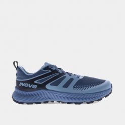 Buty do biegania w terenie męskie Inov-8 TrailFly Standard. Czarne buty sportowe męskie Inov-8, bez zapięcia, do biegania. Za 518.99 zł.
