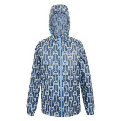 Womens/Ladies Orla Kiely Tall Flowers Packaway Waterproof Jacket. Niebieskie kurtki damskie Regatta, l, bez wzorów, bez kaptura. Za 175.99 zł.