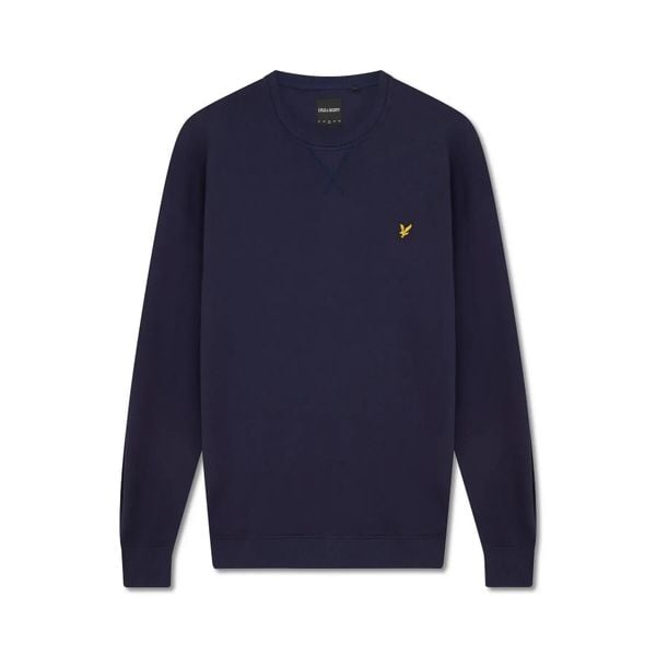 Bluza Lyle & Scott. Niebieskie bluzy męskie LYLE AND SCOTT, l, bez wzorów, z bawełny, bez kaptura. Za 278.50 zł.