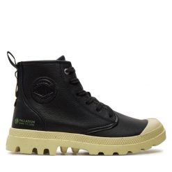 Trampki Palladium. Czarne trampki męskie Palladium, bez wzorów, bez zapięcia. Za 389.99 zł.