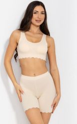 Mitex Figi Feel Good Bermudy majtki damskie beżowe 2XL. Brązowe figi damskie Mitex, xl, bez wzorów. Za 73.57 zł.