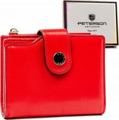 Peterson Dwusekcyjny portfel damski ze skóry ekologicznej - Peterson NoSize. Portfele damskie Peterson, bez wzorów, ze skóry ekologicznej. Za 99.74 zł.