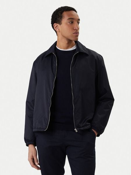 BOSS Kurtka przejściowa H-Crestell 50553641 Granatowy Regular Fit. Niebieskie kurtki męskie Boss, m, bez wzorów, z syntetyku, bez kaptura. Za 868.99 zł.