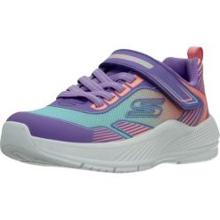 Buty SKECHERS 303657L Fioletowy. Fioletowe obuwie sportowe damskie Skechers, bez wzorów, z syntetyku, na fitness i siłownię. Za 173.99 zł.