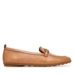 Mokasyny Tamaris. Brązowe mokasyny damskie Tamaris. Za 369.99 zł.