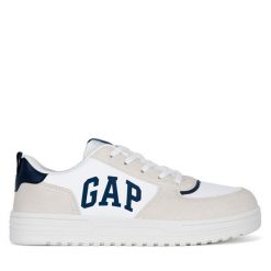 Sneakersy Gap. Białe trampki i tenisówki chłopięce GAP, bez wzorów, bez zapięcia. Za 149.99 zł.
