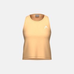 MOVE Damski Top Bez Rękawów. Brązowe koszulki sportowe damskie Head, bez wzorów, bez kołnierzyka, bez ramiączek, tenisowe. Za 210.00 zł.