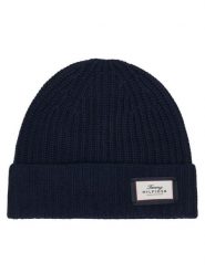 Tommy Hilfiger Czapka AM0AM14526 Granatowy. Niebieskie rękawiczki męskie Tommy Hilfiger, na zimę, bez wzorów, z wełny. Za 249.99 zł.