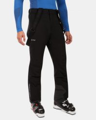 Męskie spodnie narciarskie Kilpi METHONE-M. Czarne spodnie snowboardowe męskie Kilpi, m, bez wzorów, z materiału, narciarskie. Za 559.99 zł.