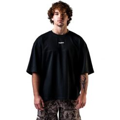 T-shirt Nebbia Power Oversized. Brązowe t-shirty męskie Nebbia, l, bez wzorów, z bawełny, klasyczne, bez kołnierzyka. Za 229.99 zł.