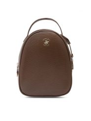 Beverly Hills Polo Club Plecak BHPC-W-06-A23 Brązowy. Brązowe plecaki damskie Beverly Hills Polo Club, bez wzorów, z materiału. Za 179.99 zł.