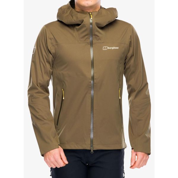 Kurtka softshell męska Berghaus Ridge-Roamer 3L Softshell Jacket. Brązowe kurtki męskie Berghaus, l, bez wzorów, z softshellu, trekkingowe. Za 812.99 zł.
