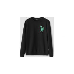 Bluza crewneck Black z haftem - Dinozaur. Bluzy damskie marki Los animales. Za 209.00 zł.