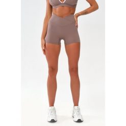 Damskie spodenki szorty sportowe fitness Rough Radical Mocha Active Shorts. Brązowe obuwie sportowe damskie ROUGH RADICAL, bez wzorów, na fitness i siłownię. Za 139.90 zł.