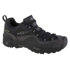 Buty trekkingowe męskie, Keen Wasatch Crest WP. Czarne trekkingi męskie Keen, trekkingowe. Za 449.99 zł.