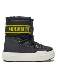 Moon Boot Śniegowce Junior Park Boot 80D3440020 Czarny. Czarne buty zimowe chłopięce Moon Boot, bez wzorów, z materiału, bez zapięcia. Za 529.99 zł.