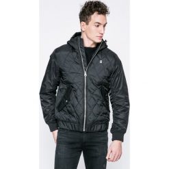 G-Star Raw - Kurtka. Czarne kurtki męskie G-Star Raw, z materiału, retro. W wyprzedaży za 529.90 zł.