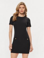 Silvian Heach Sukienka koktajlowa Melli GPP24388VE Czarny Slim Fit. Czarne sukienki damskie Silvian Heach, bez wzorów, z syntetyku, wizytowe, bez kołnierzyka, bez ramiączek. W wyprzedaży za 369.99 zł.