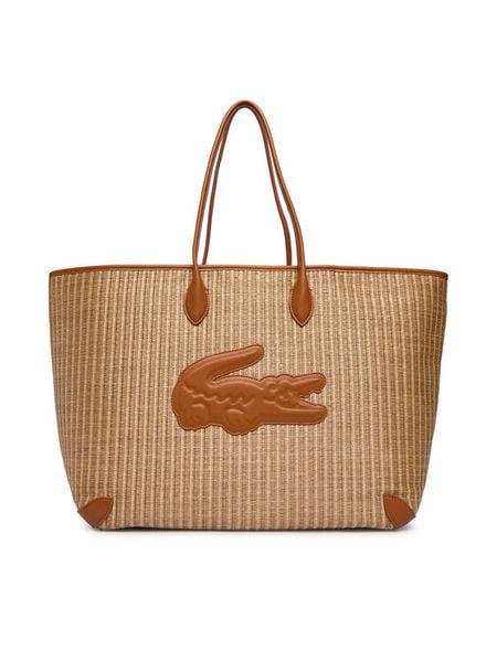 Lacoste Torebka NF5247PB Niebieski. Niebieskie torebki do ręki damskie Lacoste, bez wzorów, z syntetyku, bez dodatków. Za 549.99 zł.