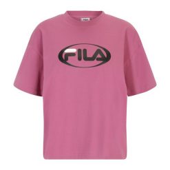 Koszulka damska FILA Luka Relaxed. Czarne koszulki sportowe damskie Fila, s, bez wzorów, casualowe, bez kołnierzyka. Za 99.99 zł.