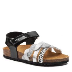 Sandały Geox. Żółte sandały damskie Geox, bez wzorów, bez obcasa, na płaskiej podeszwie, bez zapięcia. Za 269.99 zł.