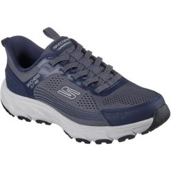 Buty sportowe męskie Skechers Hillcrest 2.0. Niebieskie buty sportowe męskie Skechers, bez zapięcia. Za 490.00 zł.