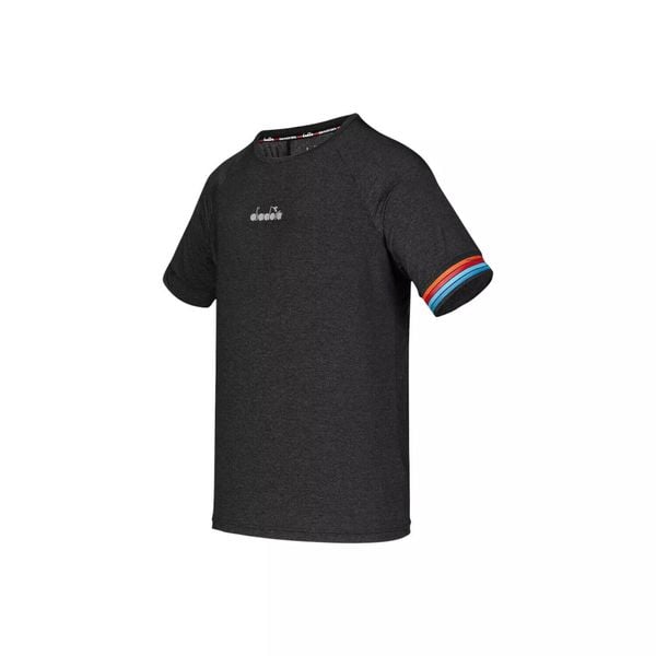 Koszulka męska DIADORA SS T-SHIRT BE ONE. Szare t-shirty męskie Diadora, m, bez wzorów, bez kołnierzyka. Za 99.99 zł.