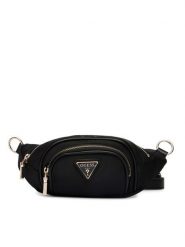 Guess Nerka Follie TWNN96 76080 Czarny. Czarne torebki do ręki damskie Guess, z aplikacjami, z materiału, bez dodatków. Za 549.99 zł.