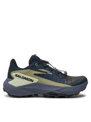 Salomon Buty do biegania Genesis L47443200 Szary. Szare obuwie sportowe damskie Salomon, bez wzorów, z materiału, do biegania. Za 449.99 zł.