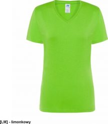 JHK TSRLCMFP - Bluzka z krótkim rękawem - limonkowy XL. Bluzki damskie JHK, xl, bez wzorów, bez kołnierzyka, bez ramiączek. Za 15.16 zł.