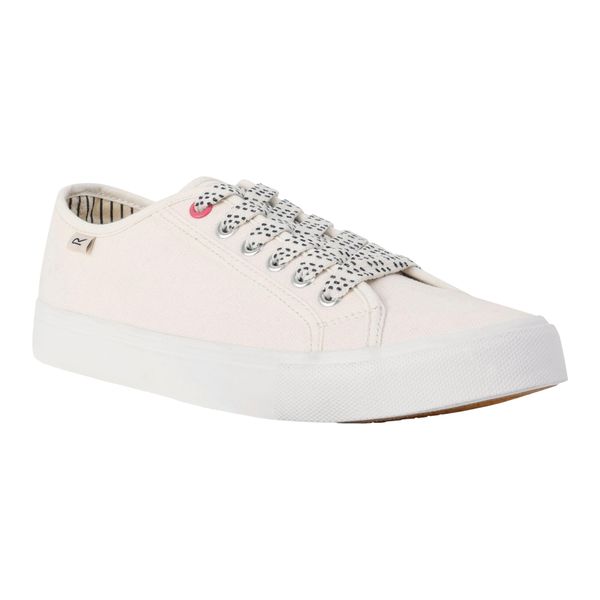 Buty Damskie Morskie. Białe obuwie sportowe damskie Regatta, bez wzorów, trekkingowe. Za 138.99 zł.