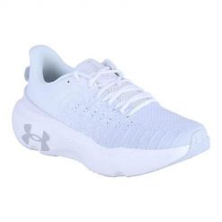 Buty do biegania damskie Under Armour Infinite Elite. Białe obuwie sportowe damskie Under Armour, bez wzorów, z materiału, do biegania. Za 643.00 zł.