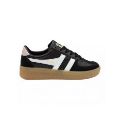 Femme GRANDSLAM Gola BX-BLK/WHT/CHALK PINK/GUM CLB621 Noir Gola. Czarne obuwie sportowe damskie Gola, bez wzorów, trekkingowe. W wyprzedaży za 299.00 zł.