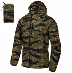 TRAMONTANE Wind Jacket - WindPack Nylon - Tiger Stripe - S/Regular. Kurtki męskie HELIKON, m, bez wzorów, z nylonu, bez kaptura. Za 408.47 zł.