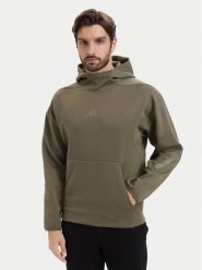 Adidas Bluza Z.N.E KF3780 Zielony Regular Fit. Zielone bluzy męskie Adidas, m, bez wzorów, z bawełny, bez kaptura. Za 439.99 zł.