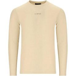 Koszulka z długim rękawem Virtus Dalkota. Brązowe bluzki z długim rękawem męskie VIRTUS, m, bez wzorów, bez kołnierzyka. Za 237.00 zł.
