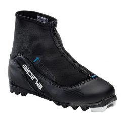 Buty narciarskie biegowe damskie Alpina T 10 Eve. Czarne obuwie sportowe damskie Alpina, bez wzorów, narciarskie. Za 299.99 zł.
