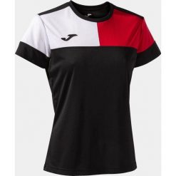 Damska koszulka Joma Camiseta Manga czarno-czerwona XS. Białe t-shirty damskie Joma, xs, bez wzorów, sportowe, bez kołnierzyka. Za 153.99 zł.