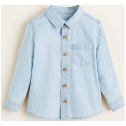 Mango Kids - Koszula dziecięca Daniel 80-104 cm. Koszule dla chłopców marki Mango Kids. Za 69.90 zł.