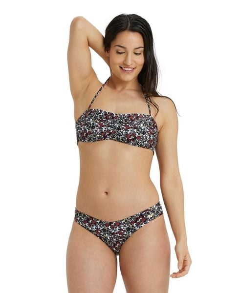 Strój kąpielowy damski bikini Arena Bandeau. Czerwone bikini damskie Arena, s, bez wzorów. Za 131.98 zł.