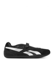 Reebok Baleriny C-ULTRA LO MARY JANE 100261002 Czarny. Czarne baleriny damskie Reebok, bez wzorów, z materiału, bez obcasa. Za 299.99 zł.