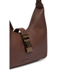 Torebka Steve Madden. Brązowe torebki do ręki damskie Steve Madden, bez wzorów, klasyczne, bez dodatków. Za 469.99 zł.