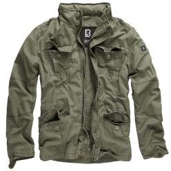 Kurtka męska Brandit M65 Britannia Olive. Zielone kurtki męskie Brandit, m, bez wzorów, z bawełny, klasyczne, z kapturem. Za 359.55 zł.