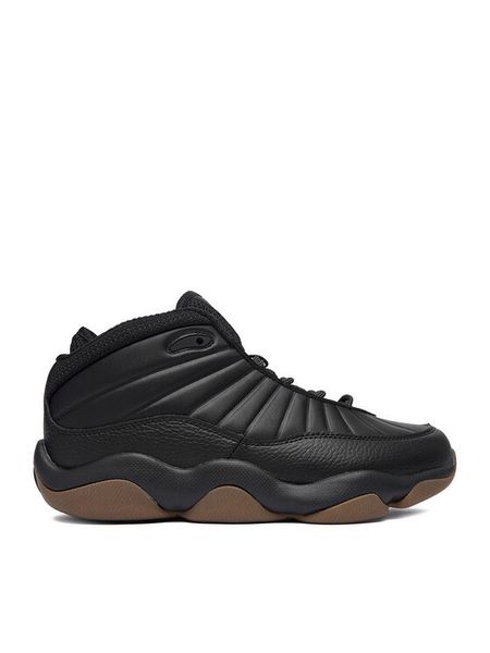 SHAQ Buty do koszykówki EO-NET AQ95088B-BT Czarny. Czarne buty sportowe chłopięce Shaq, bez wzorów, ze skóry, bez zapięcia, do koszykówki. Za 266.99 zł.