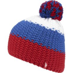 Czapka męska CAM154 - czerwony. Czerwone czapki i kapelusze męskie 4f, na zimę, bez wzorów, ze splotem. W wyprzedaży za 29.99 zł.