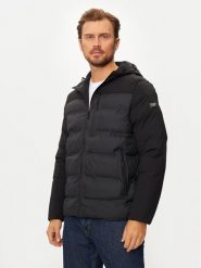 KARL LAGERFELD Kurtka puchowa 505029 544596 Czarny Regular Fit. Czarne kurtki męskie KARL LAGERFELD, m, bez wzorów, z puchu, bez kaptura. Za 1,169.00 zł.