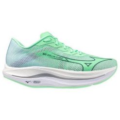 Buty do biegania Mizuno Wave Rebellion Flash. Białe buty sportowe męskie Mizuno, bez zapięcia, do biegania, mizuno wave. W wyprzedaży za 663.80 zł.